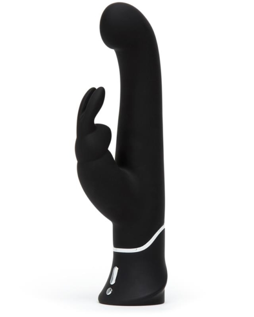 Vibrador Coelho Stroker Preto com Ponto G