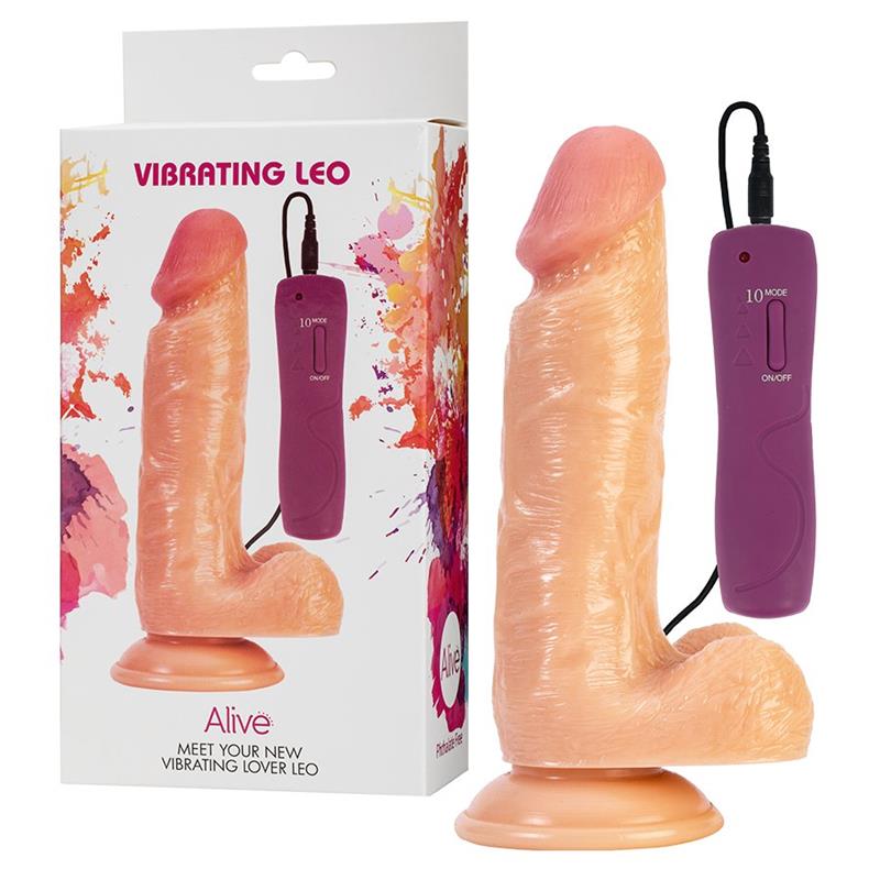 Vibrador de controle remoto Leo 13,5 cm