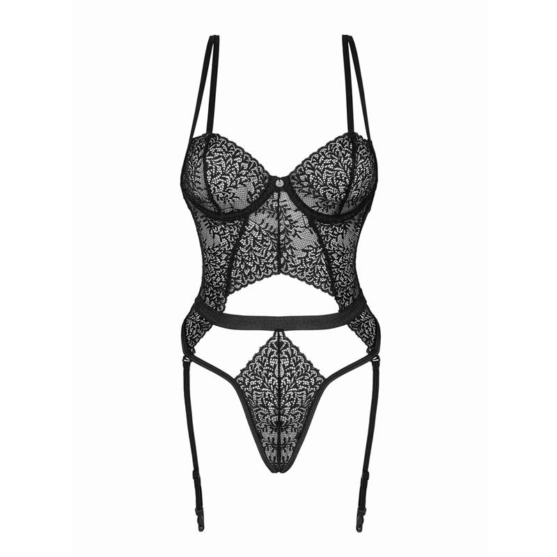 Body Yaskana com cinta-liga - Imagem 5
